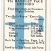 The Handley Page Heyford.