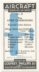 The Avro Commodore.