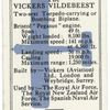 The Vickers Vildebeest.