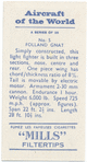 Folland Gnat.