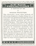 Window protection.