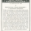 Protecting your windows - a sandbag defence.