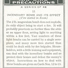 Incendiary bomb and its effect. (Fire started in Room).