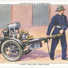 Light trailer fire-pump.