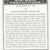 Light trailer fire-pump.