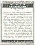 Light trailer fire-pump in action.