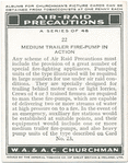 Medium trailer fire-pump in action.