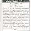 Hose-laying lorry.