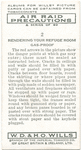 Rendering your refuge room gas-proof.