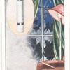 Incendiary bomb and its effect. (Fire started in Room).