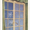 Window protection against blast.