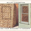 Protecting your windows - a sandbag defence.