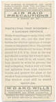 Protecting your windows - a sandbag defence.