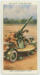 Anti-aircraft gun.