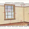 Rendering your refuge  room gas-proof.
