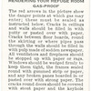 Rendering your refuge  room gas-proof.