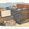 Types of splinter-proof wall.