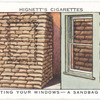 Protecting your windows - a sandbag defence.