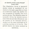 A ventilated gas-proof shelter.