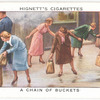 A chain of buckets.