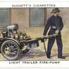 Light trailer fire-pump.