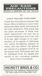 Light trailer fire-pump.