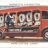 Hose-laying lorry.