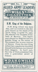 H. M. King of the Belgians.