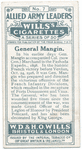 General Mangin.