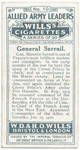 General Sarrail.