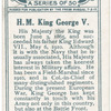 His Majesty King George V.