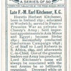 Late F.-M. Earl Kitchener.