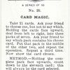 Card magic.