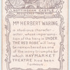 Herbert Waring in 'Under the Red Robe'.
