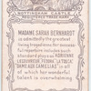 Sarah Bernhardt in 'La Tosca'.