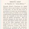 Keneth Kent as Napoleon in 'Saint Helena'.