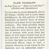 Elsie Randolph as Joy Dean in 'That's a Good Girl' (British and Dominions).