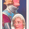 Dame Sybil Thorndike as Joan of Arc in 'Saint Joan'.