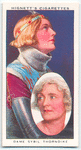 Dame Sybil Thorndike as Joan of Arc in 'Saint Joan'.
