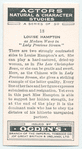 Louise Hampton.
