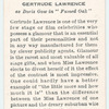 Gertrude Lawrence.