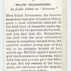 Ralph Richardson.