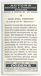 Dame Sybil Thorndike.