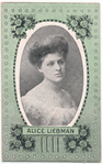 Alice Liebman.