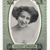 Violet Lindon.