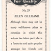 Helen Gilliland.