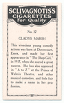 Gladys Marsh.