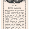Joyce Barbour.