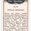 Phyllis Monkman.