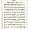Iran. Royal Iranian Air Force.